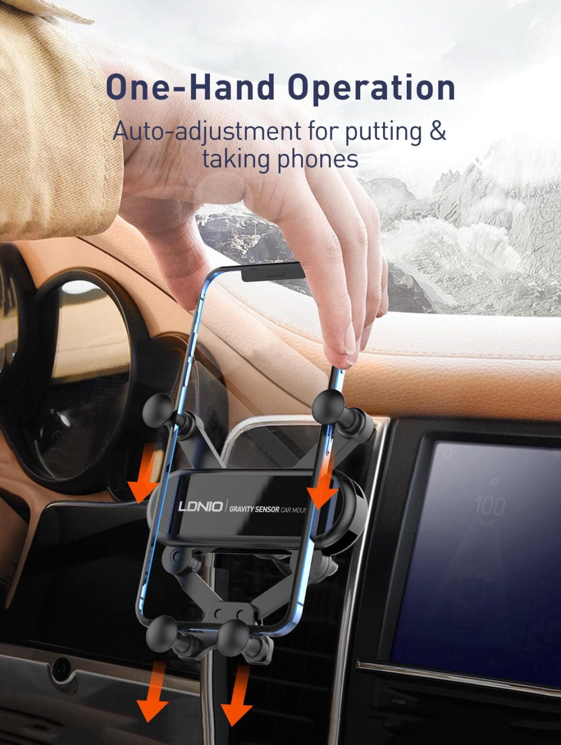 Ldnio MG03 LDNIO Universal Car Air Vent Phone Holder Ldnio MG03 LDNIO Universal Car Air Vent Phone Holder